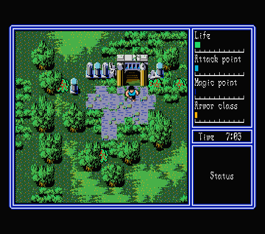 Hydlide 3 screenshot 3 for MSX2